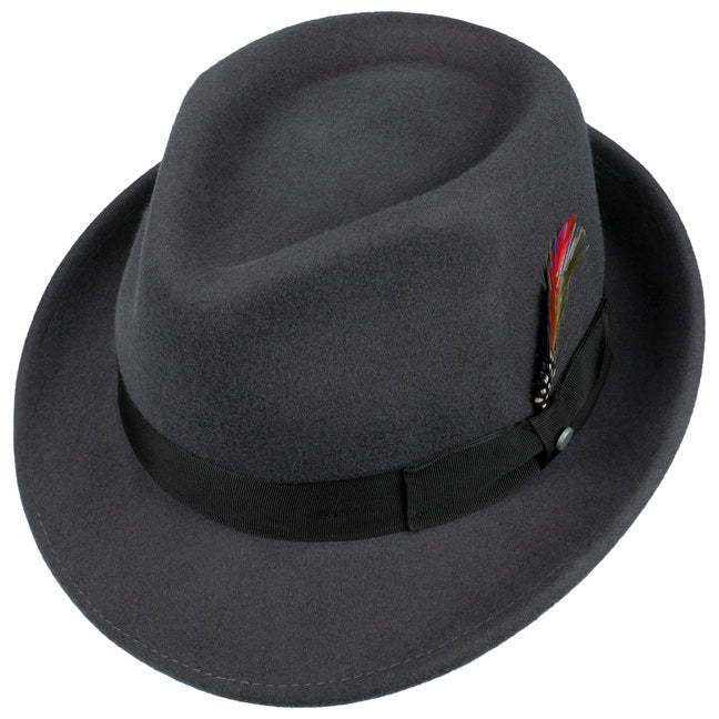 Stetson Trilby Woolfelt Grey