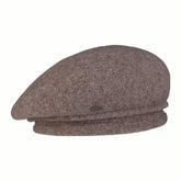 Milled Wool Beret Beige