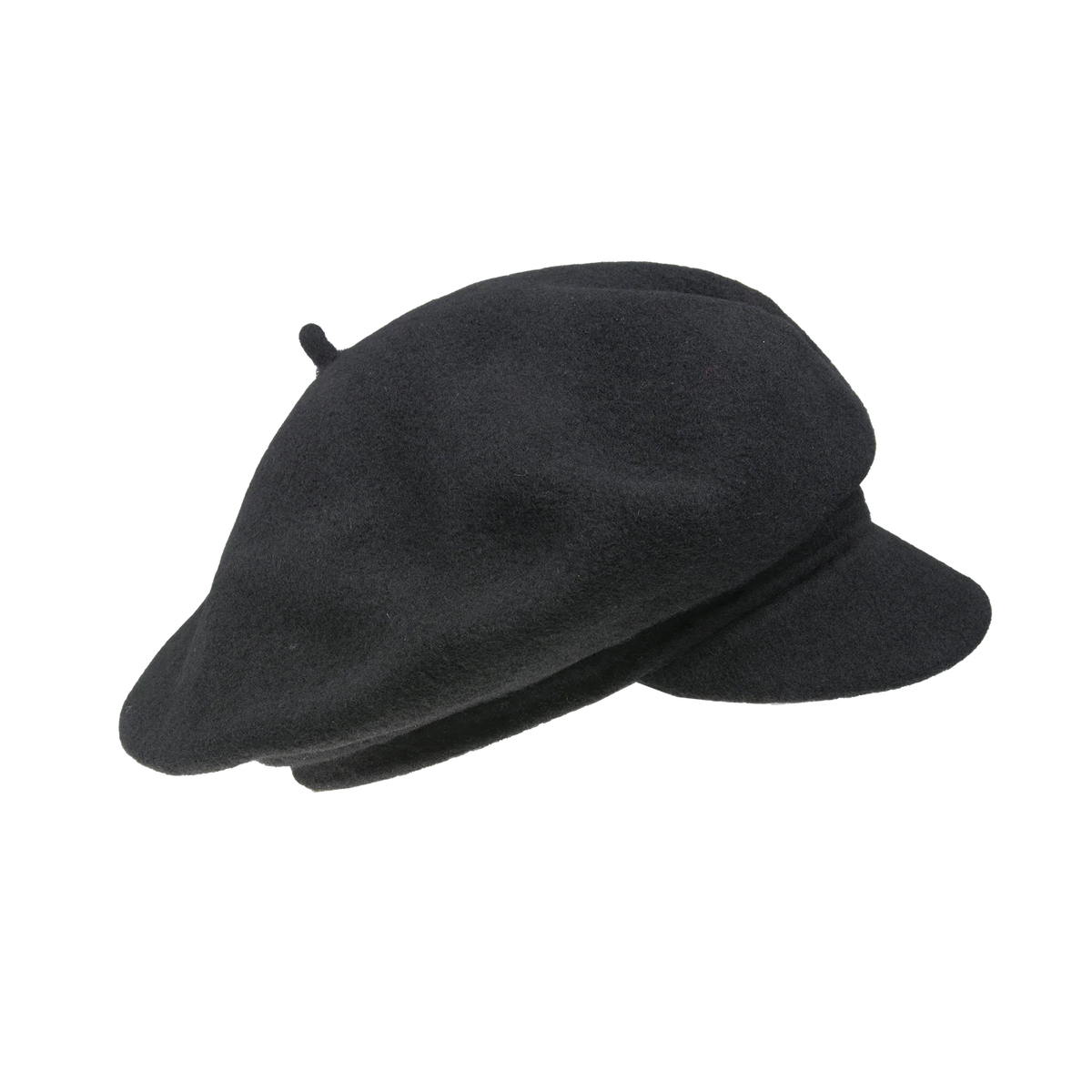 Hatthyllan Fanky Beret Cap - Black