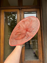 Seeberger Fascinator Coral