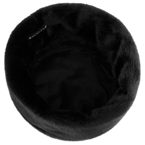 Seeberger Fake Fur Toque Black
