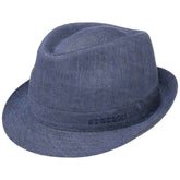Stetson Trilby Geneva Linen Blue