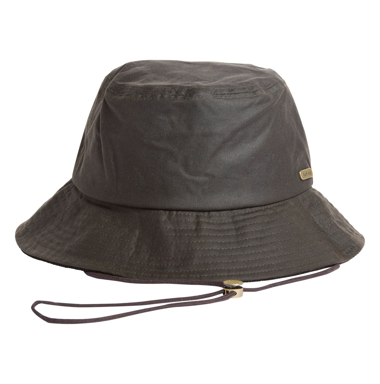 Barbour Delilah Waxed Bucket Hat Olive
