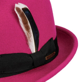 Stetson Levamo Trilby Woolfelt Pink