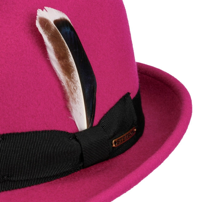 Stetson Levamo Trilby Woolfelt Pink