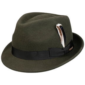 Stetson Levamo Trilby Woolfelt Green