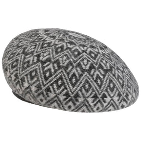 Seeberger Lucona Wool Beret Grey