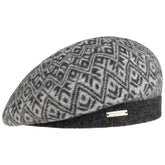 Seeberger Lucona Wool Beret Grey