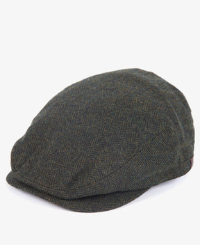 Barbour Barlow Flat Cap Olive