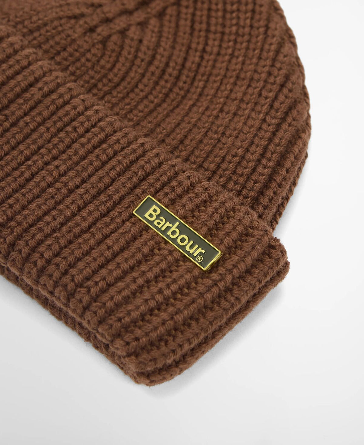 Barbour Mosely Beanie Brown