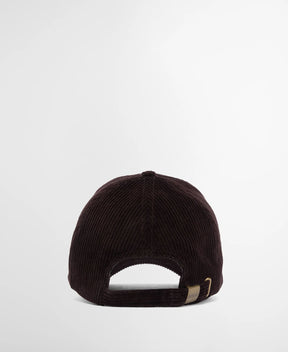 Barbour Preston Cord Cap Brown