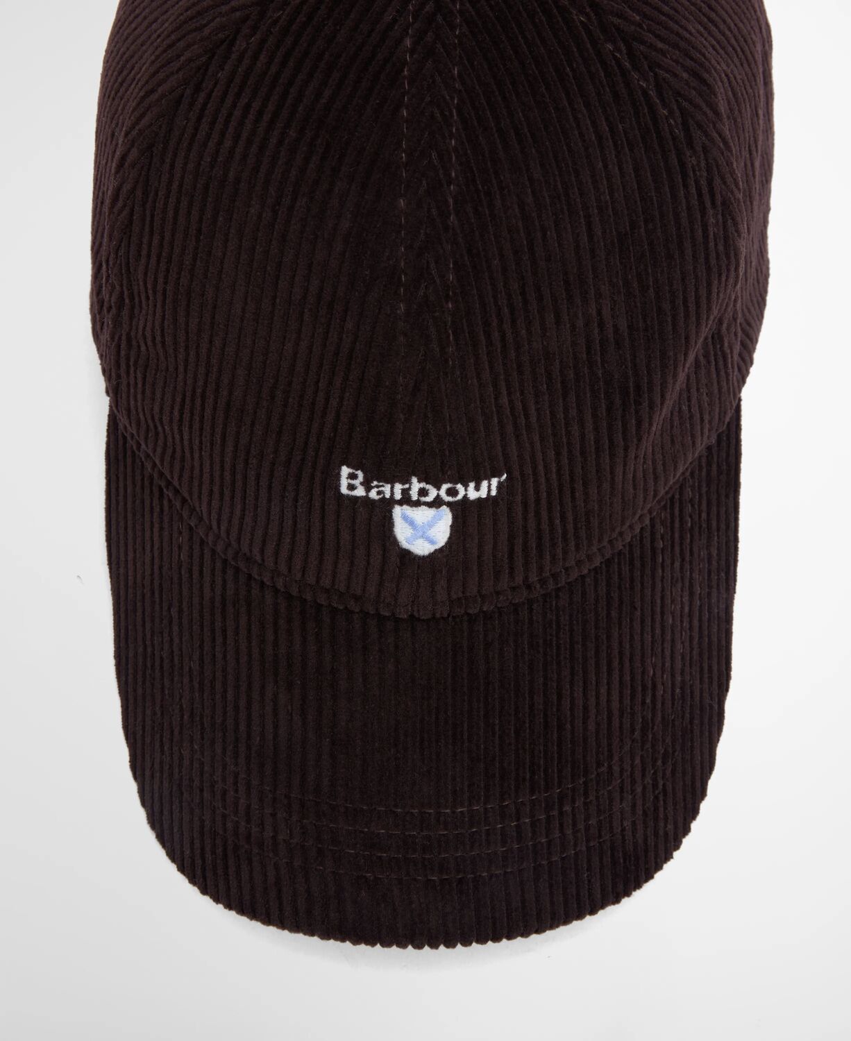 Barbour Preston Cord Cap Brown