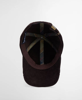 Barbour Preston Cord Cap Brown
