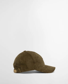 Barbour Preston Cord Cap Green