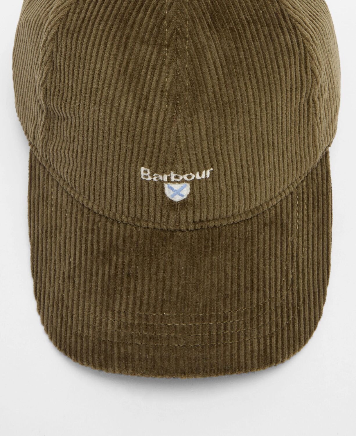 Barbour Preston Cord Cap Green