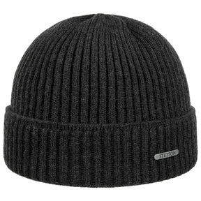 Stetson Beanie Parkman Merino Wool Grey