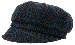 CTH Ericson Regina Sr Harris Tweed Overcheck Blue