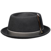 Stetson Pork Pie Woolfelt Grey