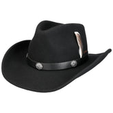 Stetson Western Woolfelt - Black