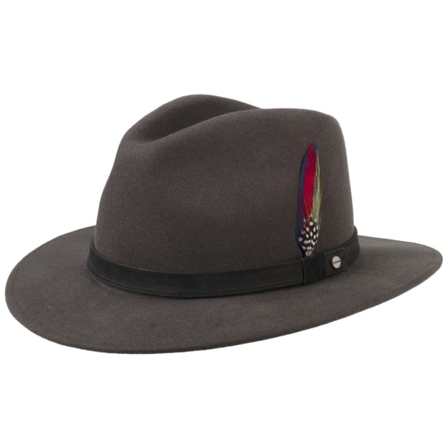 Stetson Yutan Traveller Woolfelt Grey