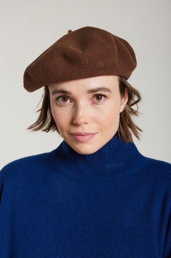 Laulhère Beret Authentique - Maroon