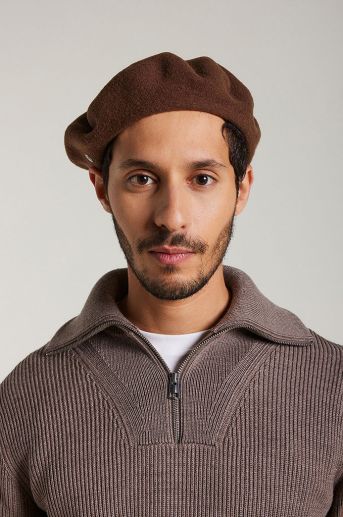 Laulhère Beret Authentique - Maroon