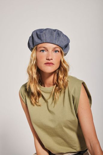 Laulhère Jean Beret Denim