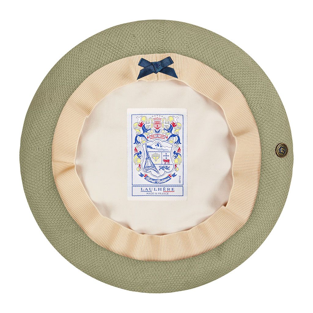 Laulhère Plumes Beret Olive