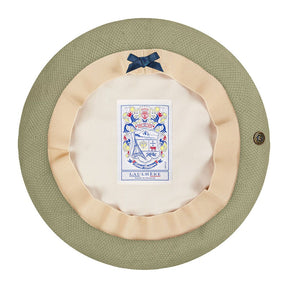 Laulhère Plumes Beret Olive