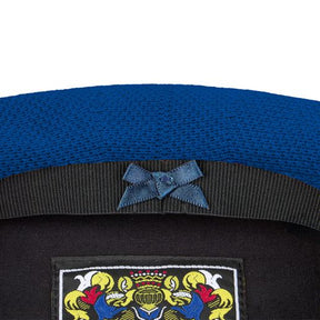 Laulhère Plumes Beret Royal Blue