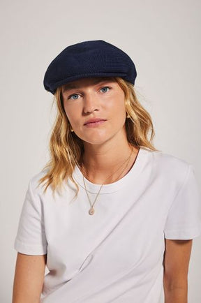 Laulhère Loop Flat Cap Navy
