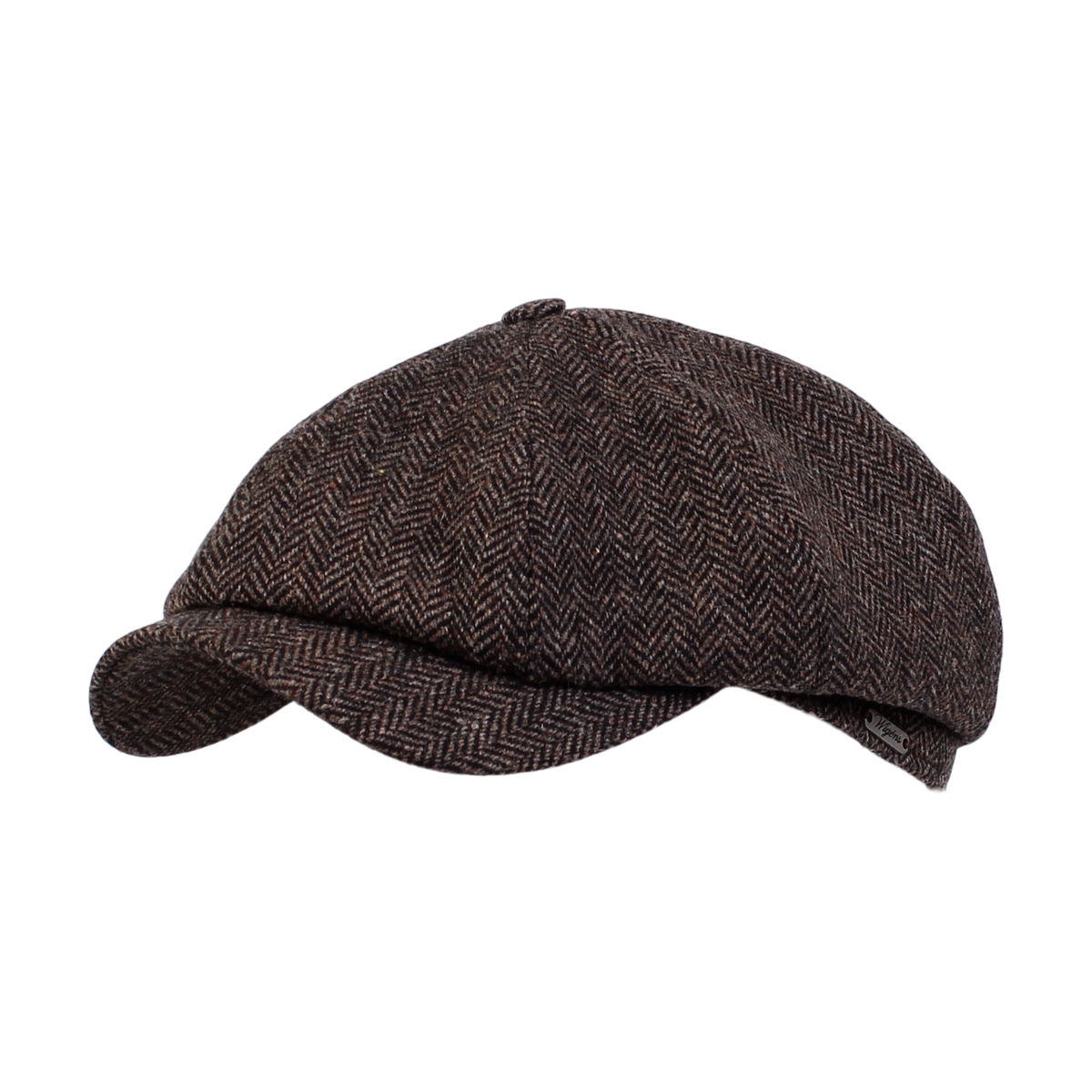 Wigéns Newsboy Classic Cap Dark Brown