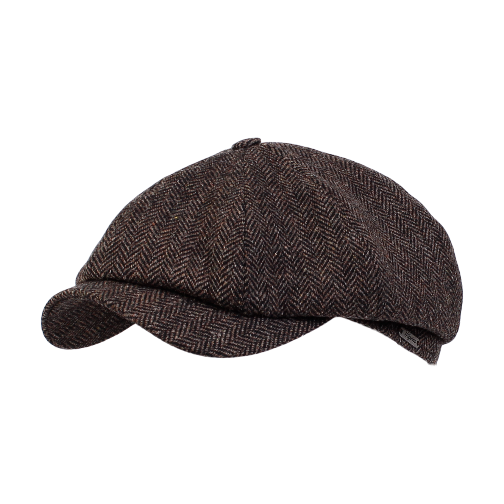 Wigéns Newsboy Classic Cap Dark Brown