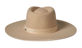 Brixton Jo Rancher Hat Whitecap Satin