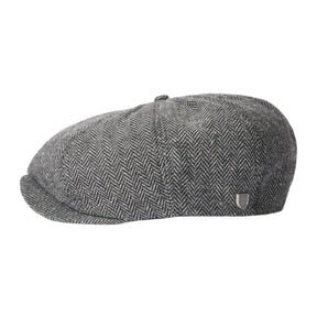 Brixton Brood Snap Cap Grey/Black