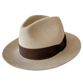 Polkap Dagmar Furfelt Fedora Sand