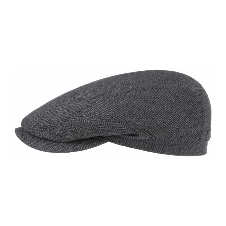 Stetson Driver Cap Silk Dark Grey