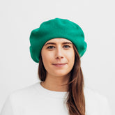 Hatthyllan Beret Volume - Slime Green