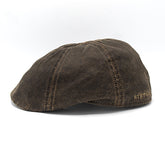 Stetson Duck Cap Waxed Cotton Brown