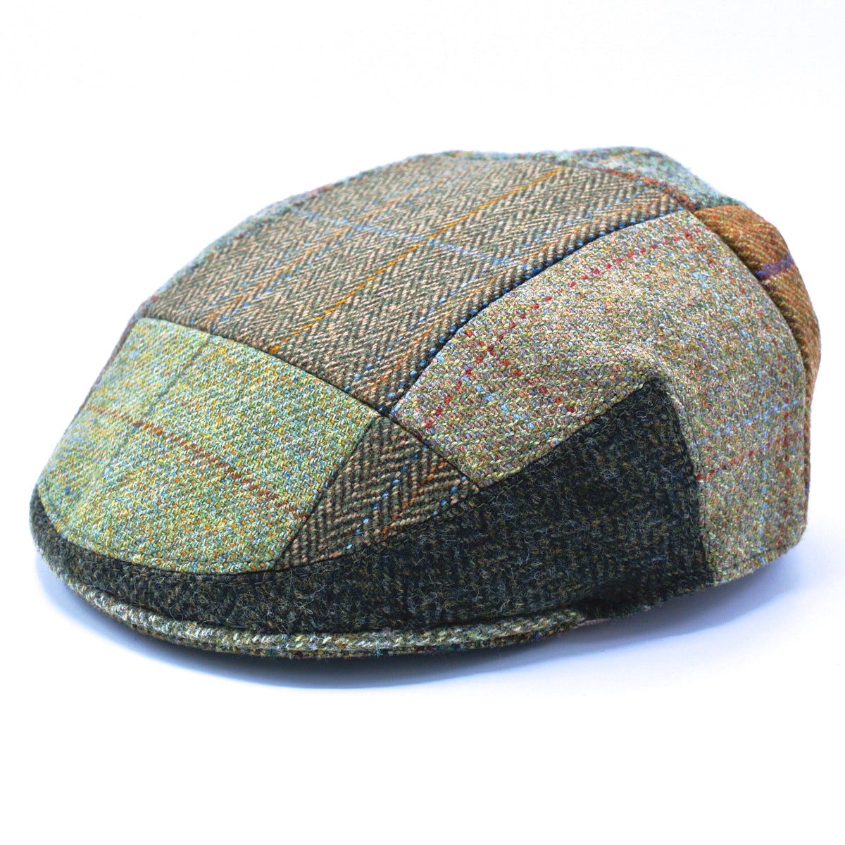 Lawrence and Foster Flat Cap Patterned