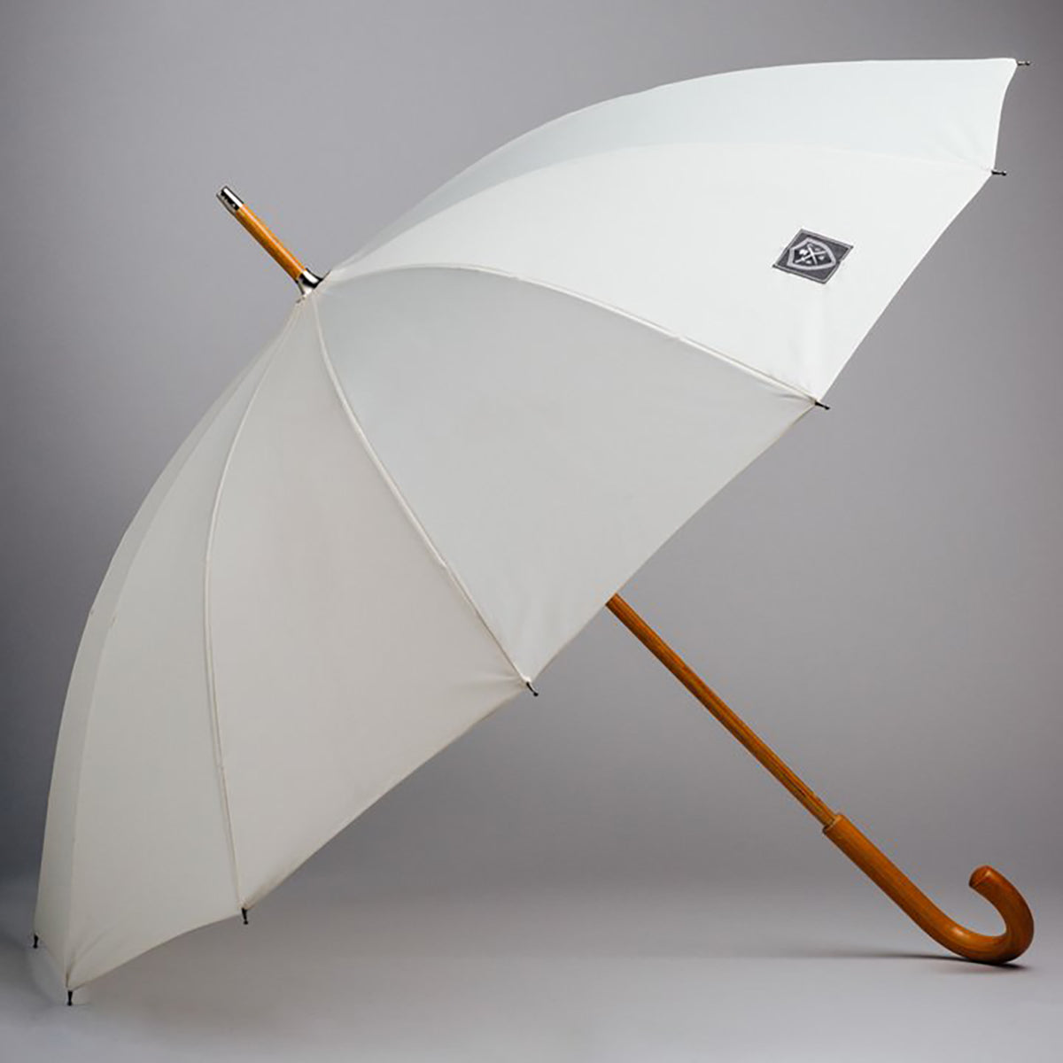 Rain &amp; Son Classic Umbrella White