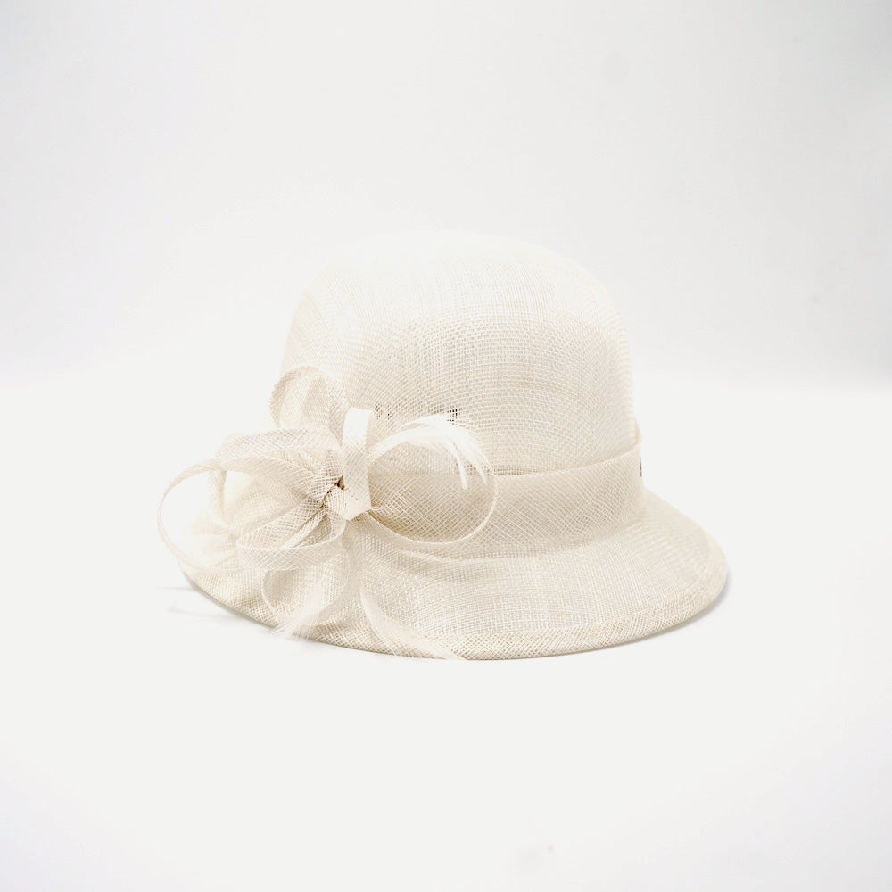 Seeberger Sinemay Small Cloche White