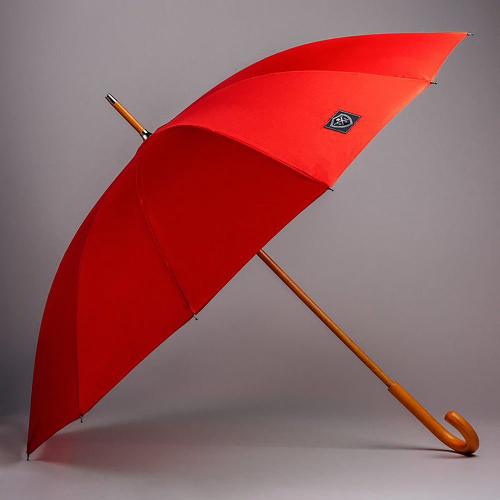 Rain &amp; Son Classic Umbrella Red