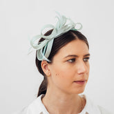 Seeberger Fascinator Feathers Light Blue