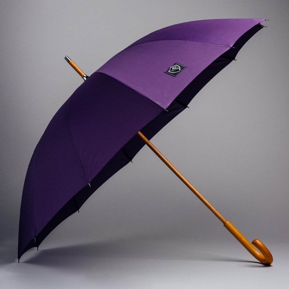 Rain &amp; Son Classic Umbrella Purple