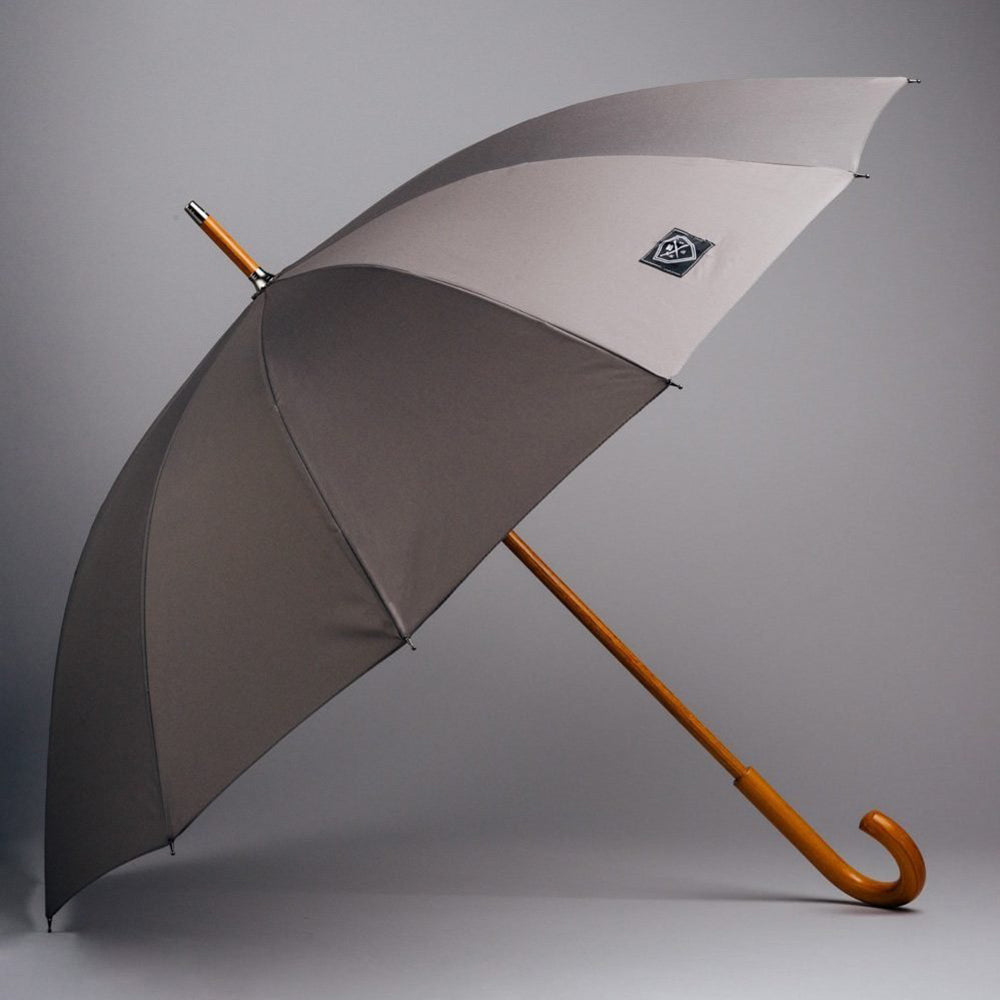 Rain &amp; Son Classic Umbrella Grey