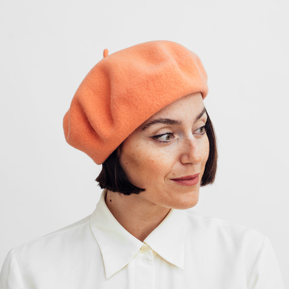 Hattehylde Beret - Melon