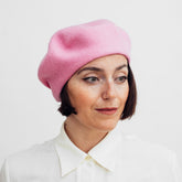 Hattehylde Beret - Flamingo