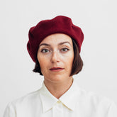 Hatthyllan Beret - Cherry