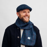 CTH Ericson Edward Sr Harris Tweed Overcheck Blue